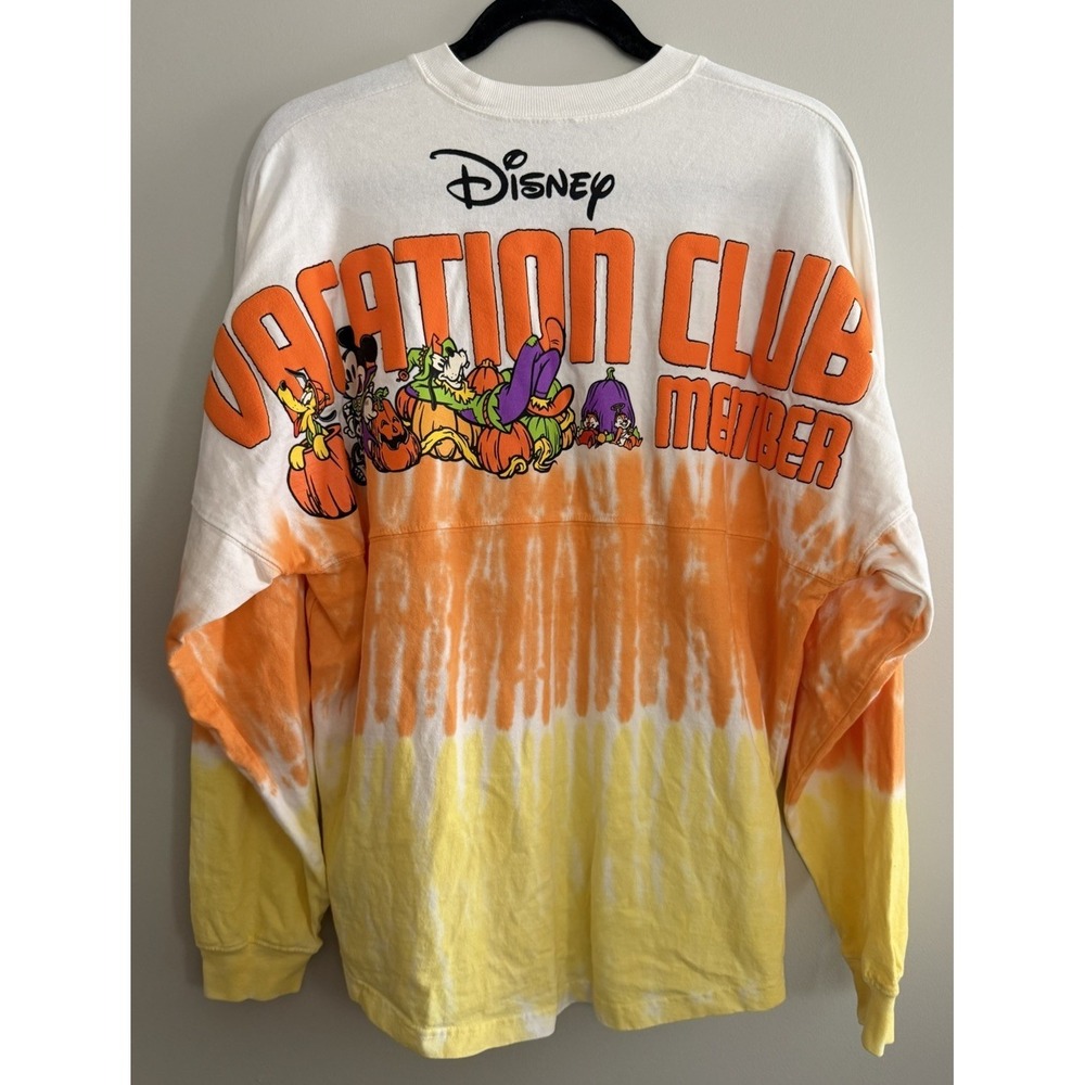 Disney Vacation Club Member Halloween Spirit Jersey Mickey & Friends Size Small